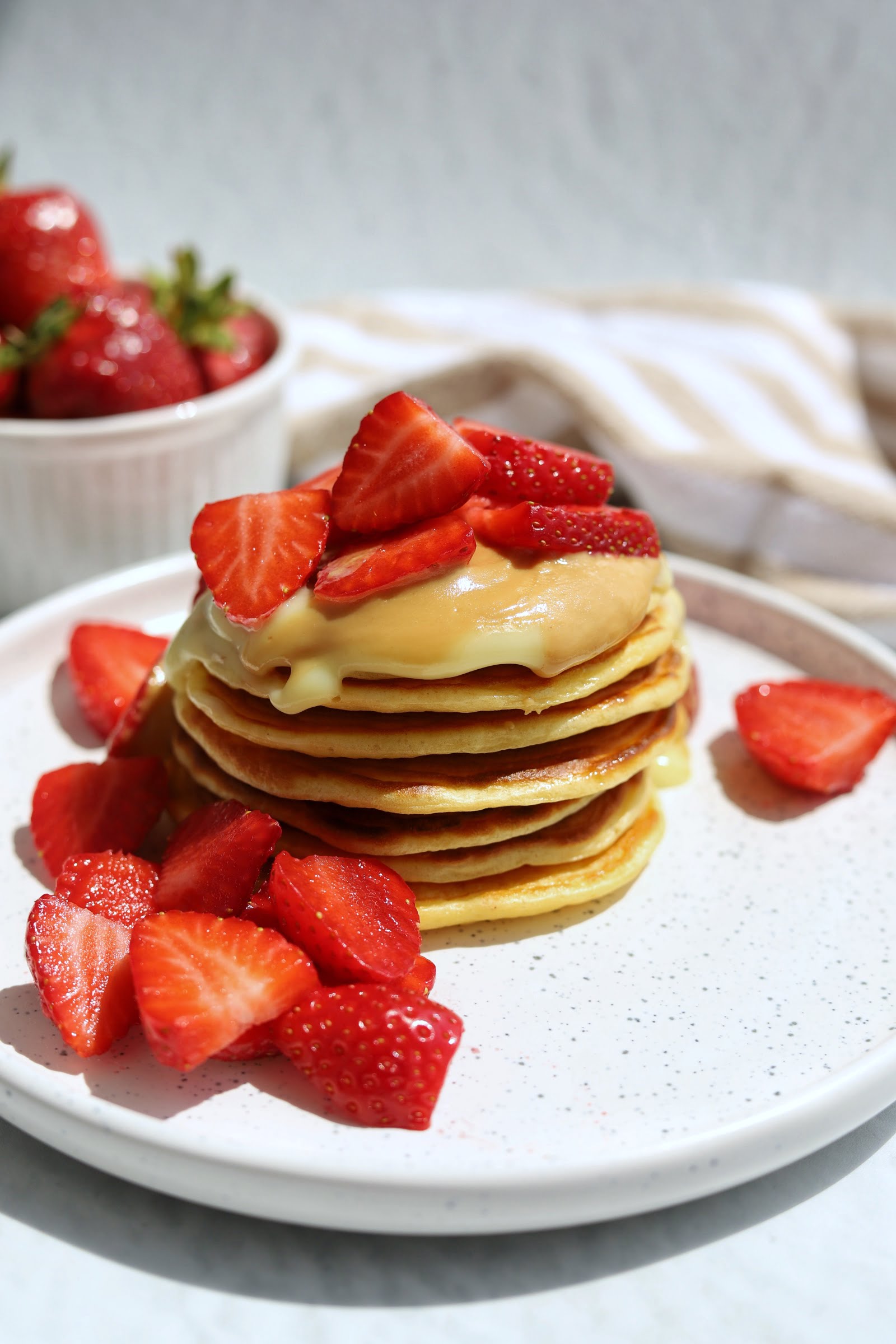 proteinowe pancakes