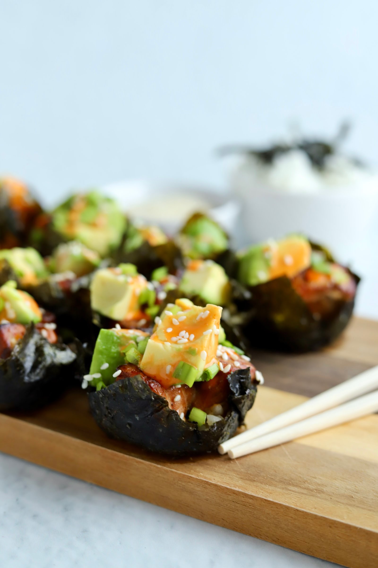 Sushi muffins