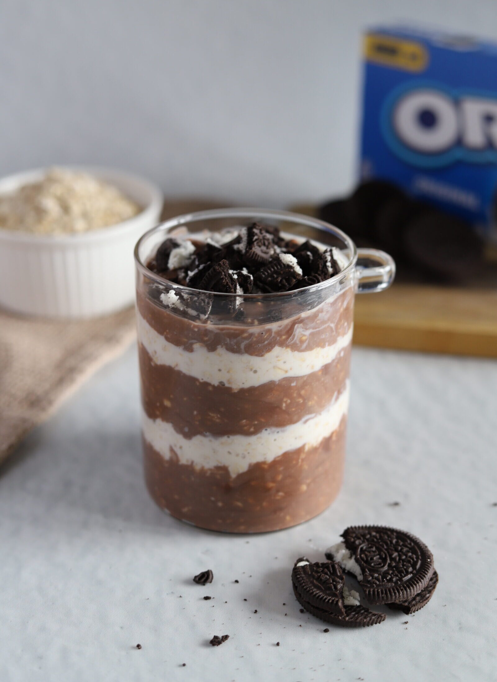 Nocna owsianka OREO
