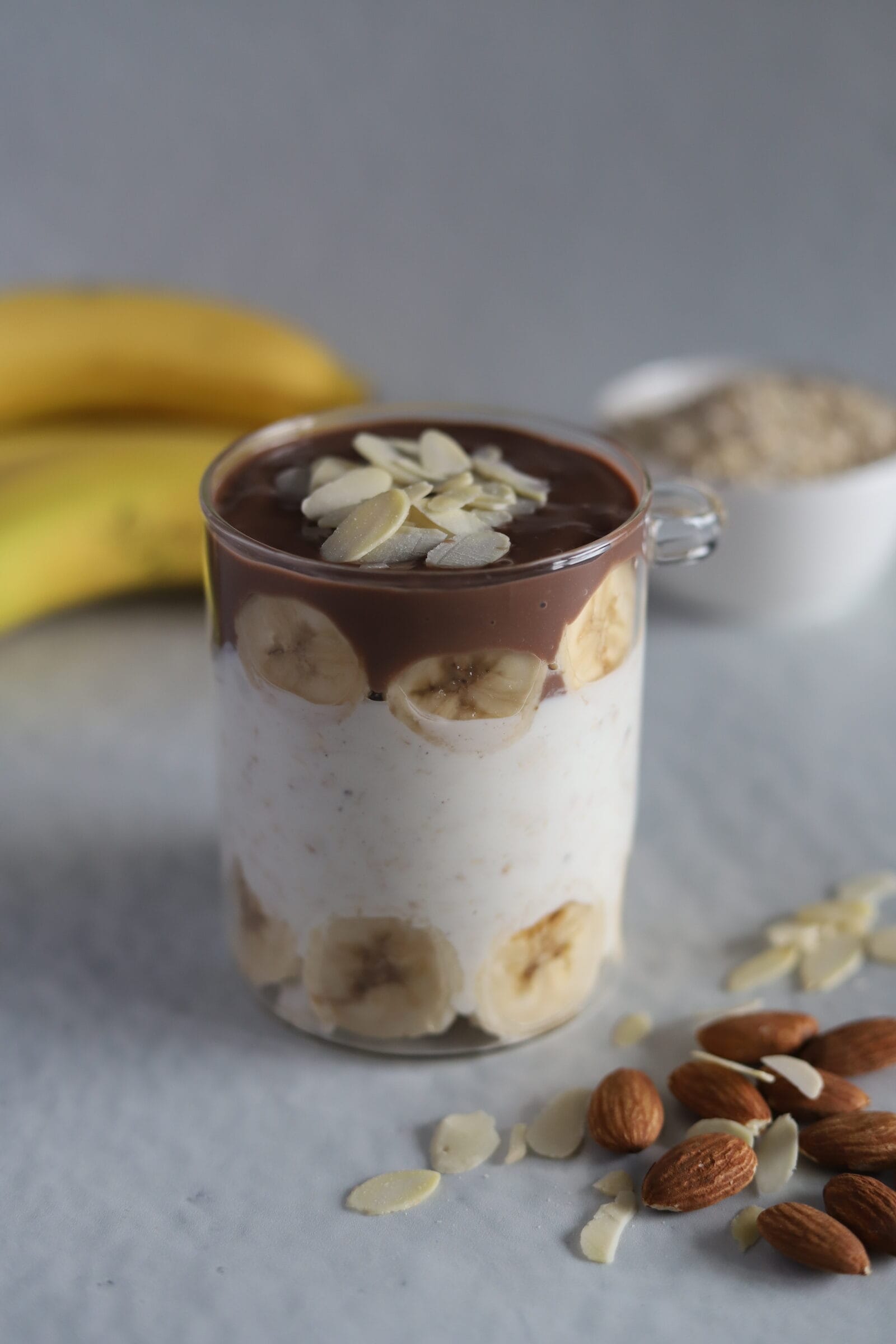 Nocna owsianka Banoffee