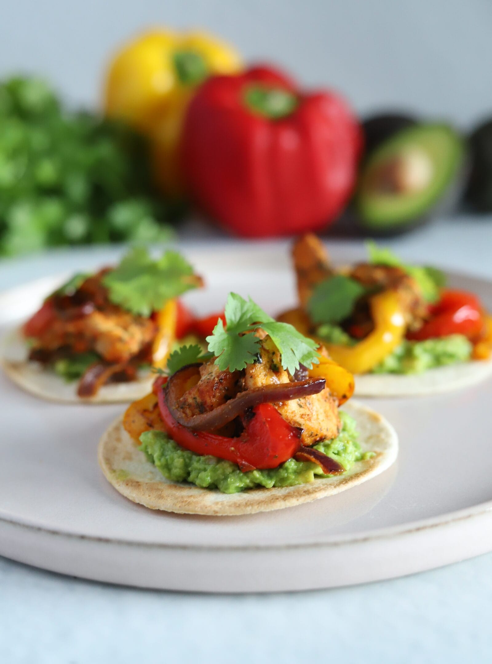Chicken fajitas