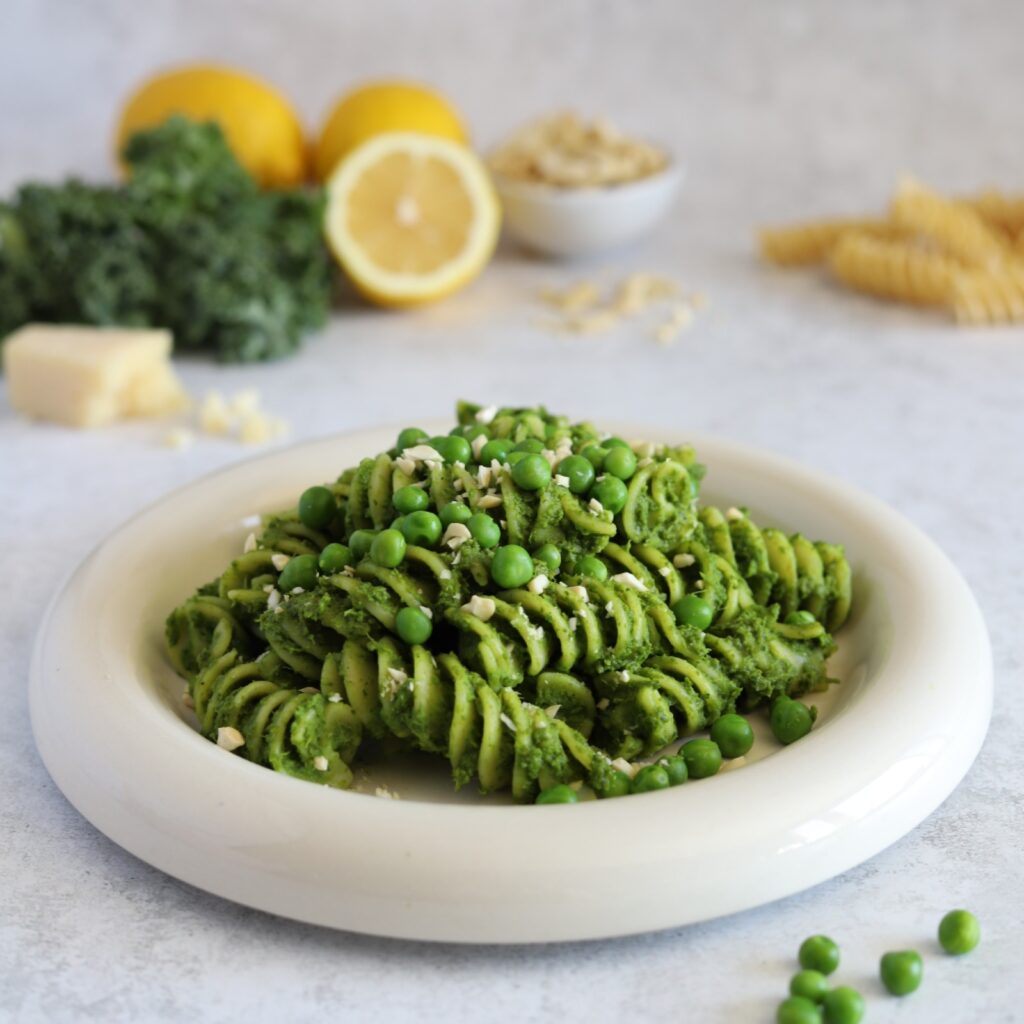 Green pasta