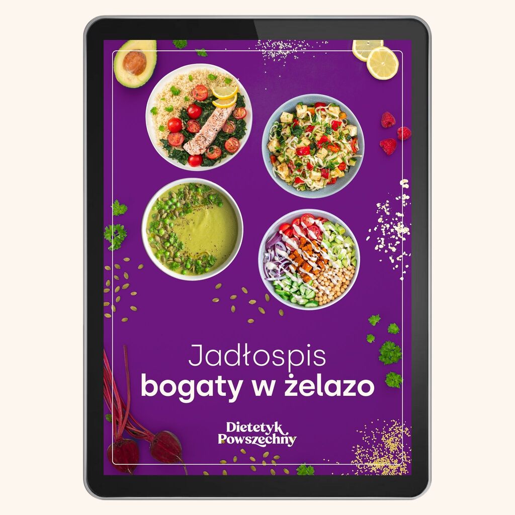 Jadłospis bogaty w żelazo